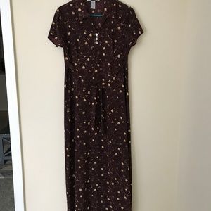 Jonathan-Martin-Maxi-Maroon-Floral-Dress-Size-7-8